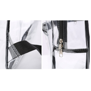 Custom Cheap Fashion <strong>Women</strong> Black Clear Jelly Backpack <strong>Back</strong> <strong>Pack</strong> Transparent PVC Backpack for School - Product Image 6