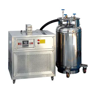 DWC-196 cryostat for impact test / liquid nitrogen cooling low temperature chamber /cryogenic tank