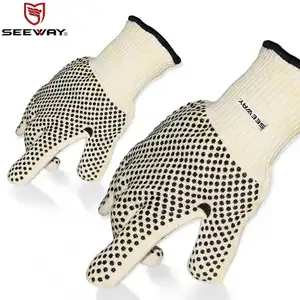 Seeway-Mini Guantes para horno, resistentes al calor, pequeños