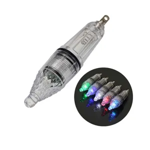 12cm battery powered LED underwater attracting fishing light