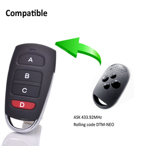 Cán mã HCS301 433 mhz tương thích <span class=keywords><strong>FAAC</strong></span>, <span class=keywords><strong>FAAC</strong></span> thay thế điều khiển từ xa - Product Image 5