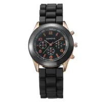 2022 Großhandel Custom Your Own Brand Uhr GENEVA elegante Unisex Quartz Lady Armbanduhr