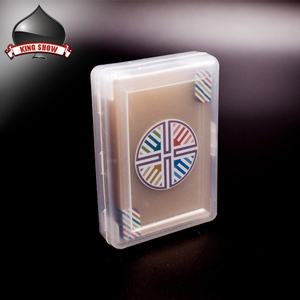 Tùy Chỉnh Không Thấm Nước Nhựa Rõ Ràng Nhìn Qua Trong Suốt Chơi Thẻ Poker - Product Image 5