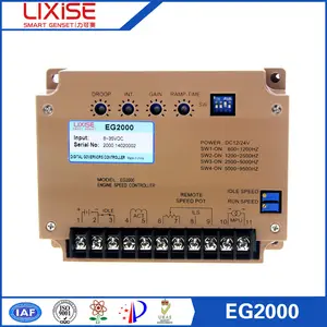 control de velocidad de regulador electrónico EG2000 para los generadores