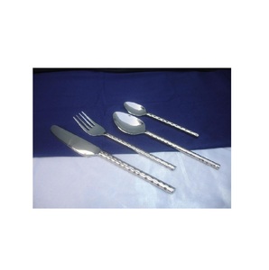 Ensembles de couverts en métal personnalisables de luxe de haute qualité en acier inoxydable couteau fourchette cuillère ensembles de couverts ensemble de couverts en argent pour hôtel - Product Image 2