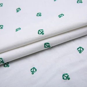 HA-12927 fantaisie <span class=keywords><strong>pas</strong></span> cher prix en gros sergé personnalisé <span class=keywords><strong>toile</strong></span> tissu brodé coton - Product Image 1