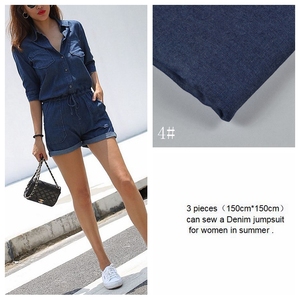 Geweven 100% Katoen Pure Denim Stof Voor Mode Jeans Jurk Voorraad Veel - Product Image 6