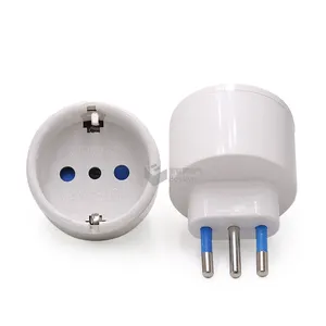 Adapter Ý Cắm Để Châu Âu Schuko Adapter Mặt Đất