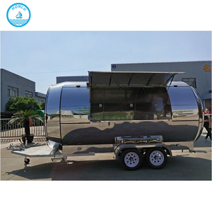 China Fabrik Mobil Edelstahl Lebensmittel Karren Heißer Verkauf Lebensmittel Track/Van/Anhänger/Kiosk/Caravan - Product Image 6