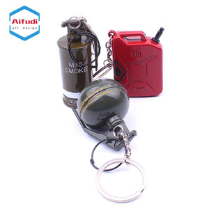 Juego Flash bomba de humo barriles de gasolina arma de <span class=keywords><strong>Granada</strong></span> llavero - Product Image 6