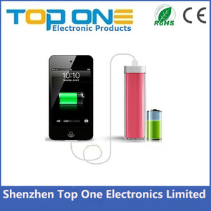 Power Bank Portatile a Forma di Rossetto 2600mAh con <span class=keywords><strong>Ricarica</strong></span> Rapida Micro USB OEM per Telefoni Cellulari - Product Image 2