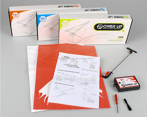 Juguetes de los niños nuevo motor eléctrico plegable modelo de papel de DIY hot spot potencia juguetes avión de papel - Product Image 3