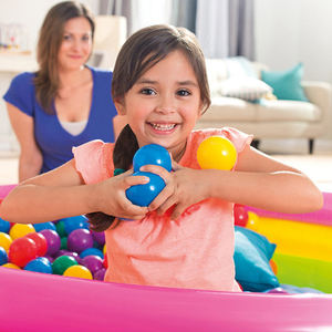 Vente en gros de <span class=keywords><strong>château</strong></span> gonflable Intex 49602 PVC de haute qualité accessoires de piscine à balles modèle de balle océanique pour les jeux d'enfants - Product Image 2