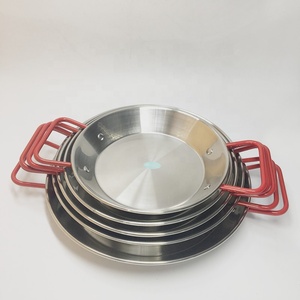 Poêle à <span class=keywords><strong>paella</strong></span> en acier inoxydable Offre Spéciale de 15 pouces La Valenciana Vaello Spaghetti Pasta <span class=keywords><strong>Paella</strong></span> d'Espagne pour restaurant - Product Image 1