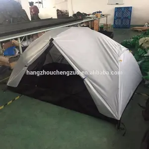 하이 엔드 항공 알루미늄 폴 더블 레이어 2 인 방수 배낭 텐트, TXZ-015 MSR 텐트 발자국