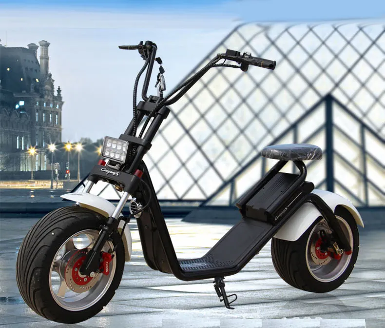 Новый дизайн oem Электрический скутер citycoco от производителя HD