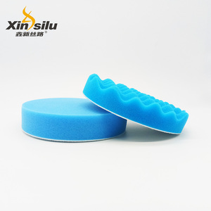 سيارة تلميع الصنفرة تلميع منصات رغوة المموج إسفنجة تلميع عجلة - Product Image 4