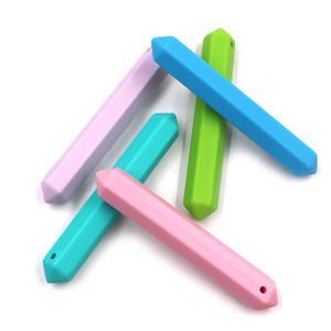 Muestra libre adulto silicona donut colgante teether al por mayor dentición del bebé - Product Image 4