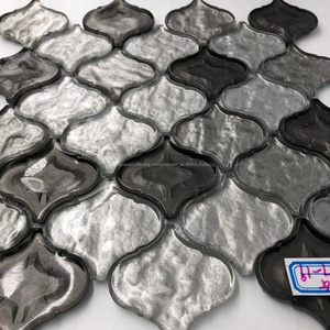 Mosaico de vidrio baldosas <span class=keywords><strong>arabesco</strong></span> para la decoración de la pared - Product Image 1
