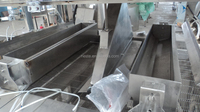 Machine à couvrir le chocolat, par-dessus, ligne de fabrication, avec tunnels de refroidissement personnalisés, manteau de bonbons