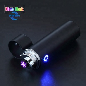 금속 전기 크리 에이 티브 라이터 파이프 시가 성격 USB 3 아크 충전식 담배 흡연 화재 라이터 큰 배터리 550mAh - Product Image 5