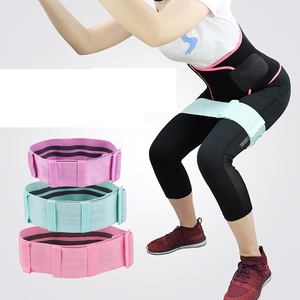 <span class=keywords><strong>3</strong></span>种不同的阻力水平低最小起订量臀部带锻炼和运动健身带拉伸阻力环与可调节扣 - Product Image 1