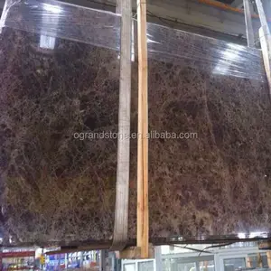 High Quality Imported Spanish Dark Emperador Marble Slabs