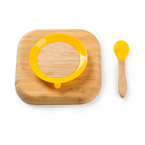 Assiette bébé en bambou écologique avec ventouse en silicone, best-seller 2026 - Product Image 6