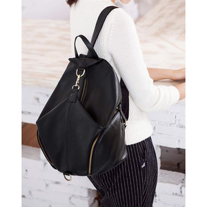 Convertible de luxe faisant de haute qualité mode PU sac à dos en cuir granuleux pour l'école pour les voyages à court terme - Product Image 5