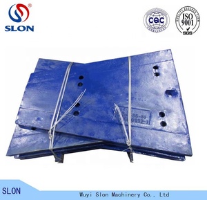 뜨거운 판매 Mn18Cr2 Mn13Cr2 쇄석기 예비 부품 뺨 턱 플레이트 좋은 품질 - Product Image 3