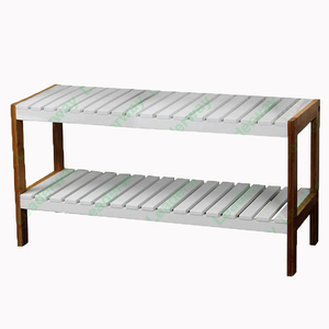 Easy — siège <span class=keywords><strong>de</strong></span> <span class=keywords><strong>douche</strong></span> en <span class=keywords><strong>bambou</strong></span>, tabouret <span class=keywords><strong>de</strong></span> <span class=keywords><strong>douche</strong></span> en bois Durable, blanc - Product Image 1