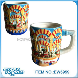 Personalizada hecha a mano de regalo de recuerdo dolomita tazas para Napoli - Product Image 3