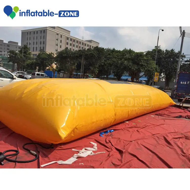 बिक्री के लिए Inflatable लॉन्च गुलेल पानी बूँद trampoline पानी बूँद