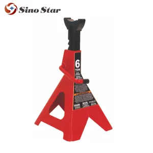 Auto ondersteunende auto reparatie 6 Ton Auto lift jack stands ajustable jack stands T46002