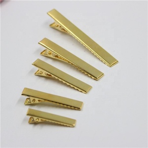 Wholesale 4cm,5cm,6cm,7cm,8cm,10cm <strong>Silver</strong> Metal Flat Duck <strong>Clips</strong> Gold Hair Alligator <strong>Clips</strong> - Product Image 3