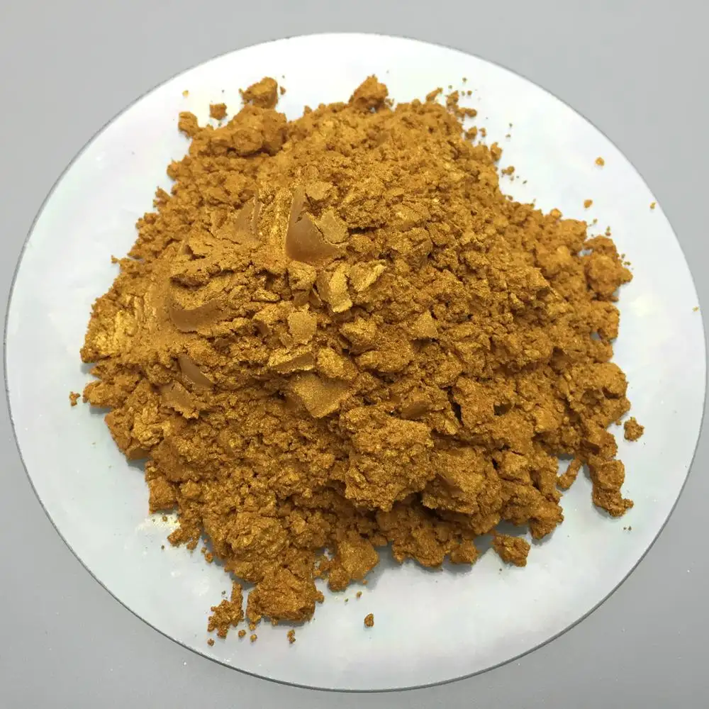 High Quality Gold Luster Golden Shining Solvent Water based Pearl Pigment