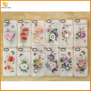 Ventas al por mayor del estilo Chino que cambia de color tpu suave caso de la contraportada para el iphone 6 - Product Image 1