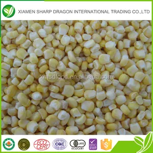 Preço de fábrica a granel iqf milho doce congelado para venda