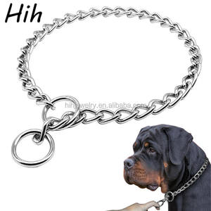 Venta caliente 9mm Acero inoxidable Metal Doberman <span class=keywords><strong>Cachorro</strong></span> <span class=keywords><strong>Perro</strong></span> Cadena Collares Correas - Product Image 2