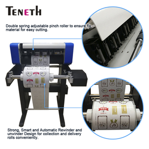 Tenethロールにロールラベルカッター/ダイカットステッカー/ラベルプロッタカッター自動輪郭カット機能 - Product Image 3