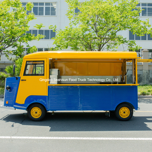 Citroen <span class=keywords><strong>camion</strong></span> de nourriture de crème glacée de café chariot de nourriture électrique à vendre - Product Image 4