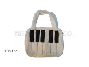 Piano cotton Shopping Bag/ designer cotton foldable shopping bag - Product Image 1