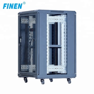 6U 9U 12U 18U 22U 27U Tiêu Chuẩn 19 Inch Trung Tâm Dữ Liệu Máy Chủ Rack 42U Tầng Đứng Cửa Kính DDF Mạng Tủ - Product Image 2