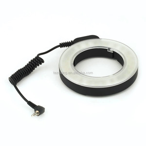 W48 Kính Hiển Vi Vòng Nhiếp Ảnh <span class=keywords><strong>Flash</strong></span> Ống Kính Video Máy Ảnh Chụp Điền Vào LED Light Lamp cho Canon <span class=keywords><strong>Nikon</strong></span> đối với Sony FUJI DSLR máy ảnh - Product Image 3