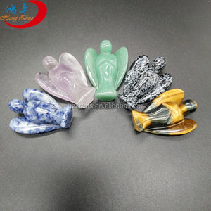 2026 <span class=keywords><strong>pierre</strong></span> semi-précieuse artisanat en gros sculpté <span class=keywords><strong>pierre</strong></span> précieuse Quartz Rose <span class=keywords><strong>3</strong></span> pouces anges cristaux pierres de guérison cristaux de guérison - Product Image 6
