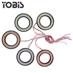 Cina 12v posteriore 3 pollici accessori per auto auto <span class=keywords><strong>fendinebbia</strong></span> <span class=keywords><strong>angel</strong></span> eye led <span class=keywords><strong>fendinebbia</strong></span> per auto universali - Product Image 3