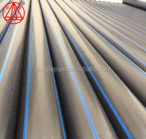 Tubo de plástico HDPE Jiangte Tubo pe para água de 20 a 600 mm de diâmetro Tecnologia alemã