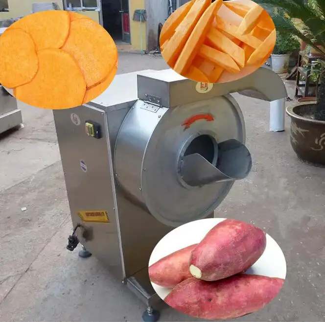 Edelstahl Süßkartoffel schneiden industrielle Kartoffel schneider
