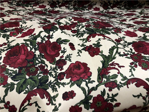 100% polyester sợi nhỏ dệt chải sắc tố phân tán in tấm ga trải giường Rèm tấm vải dệt may trong CuộN - Product Image 3