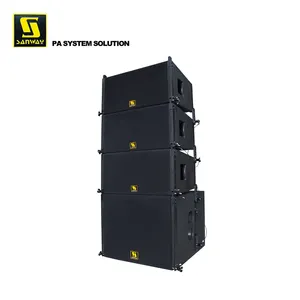 Vera10 10 "Tops En 15" Bass Compact Subwoofer Aangedreven Line Array Speaker Toren